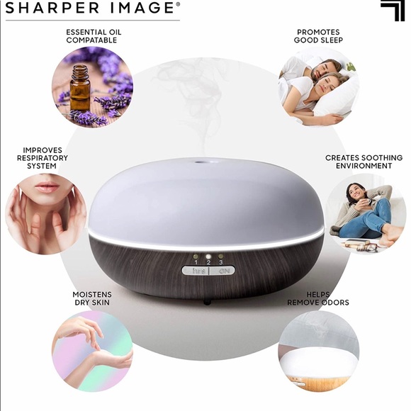 New SHARPER IMAGE Essential Oil MistDiffuser - Picture 4 of 7